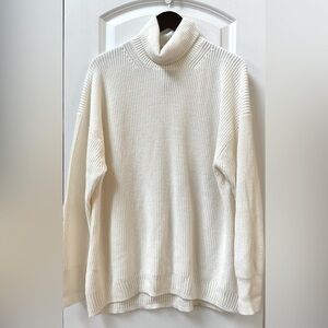 NWT J. Crew Shaker Knit Turtleneck Sweater